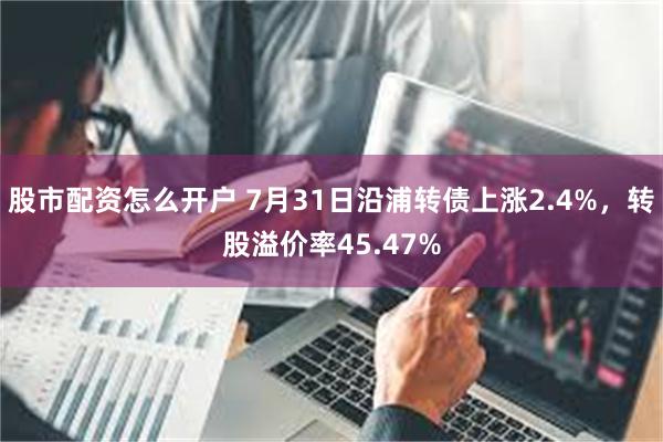 股市配资怎么开户 7月31日沿浦转债上涨2.4%，转股溢价率45.47%