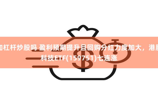 加杠杆炒股吗 盈利预期提升且回购分红力度加大，港股科技ETF(159751)七连涨