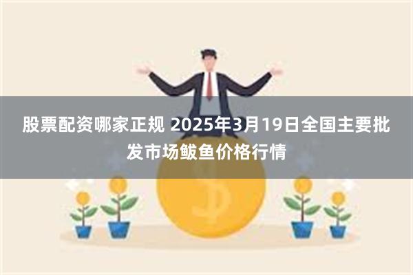 股票配资哪家正规 2025年3月19日全国主要批发市场鲅鱼价格行情